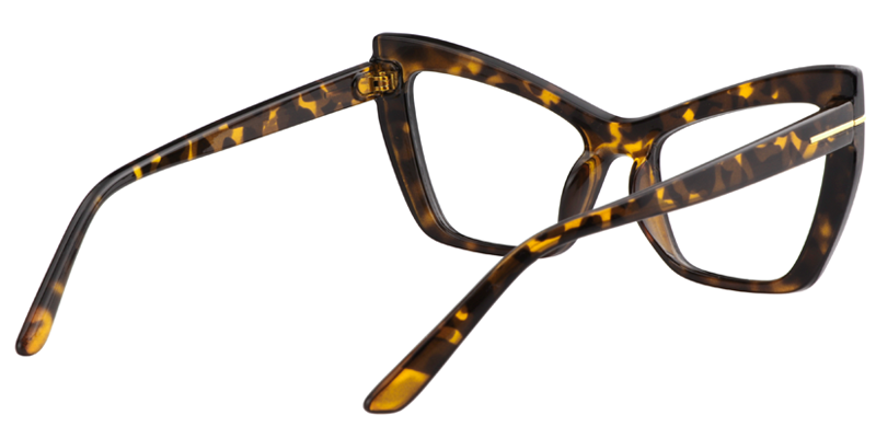 Cateye Gold-Tortoise Glasses | Zeelool Eyeglasses Online5