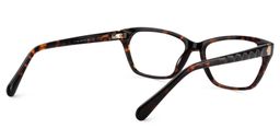 Carmela Rectangle Tortoise Glasses5