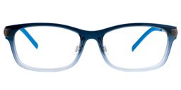 Anastasia Rectangle Blue Glasses0