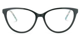 Alan Oval Dark Green Glasses0
