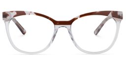 Casimir Browline Gray Glasses0