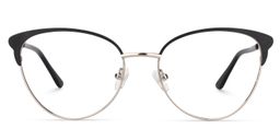 Cerise Browline Black Glasses0