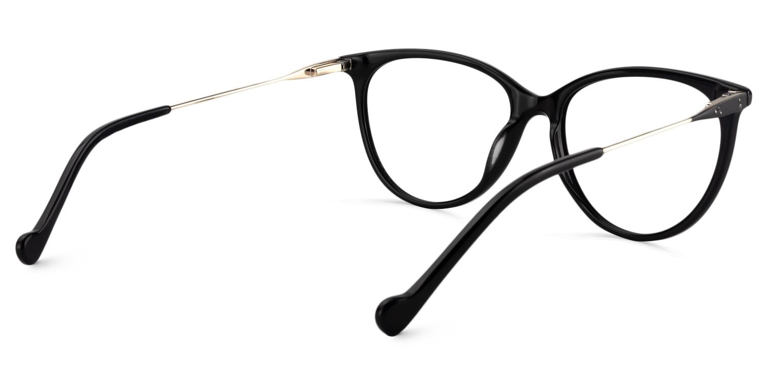 Round Black Glasses | Zeelool Glasses5