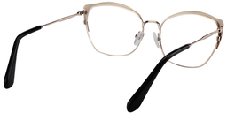 Heidi Cateye Black Glasses5