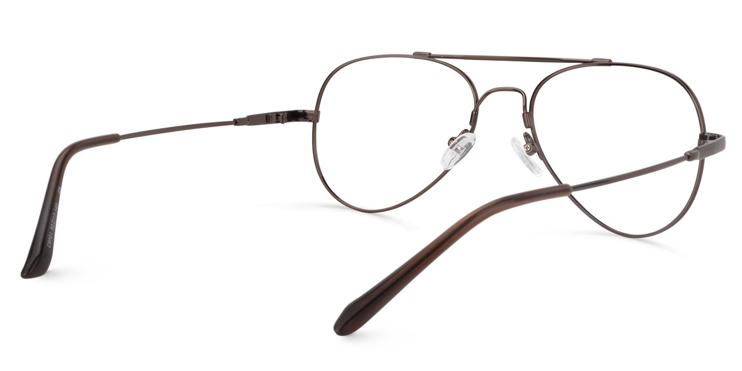 Aviator Coffee Glasses | Zeelool Glasses5