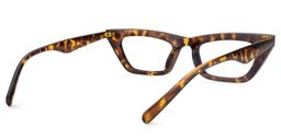 Channon Cat Eye Yellow Tortoise Glasses5