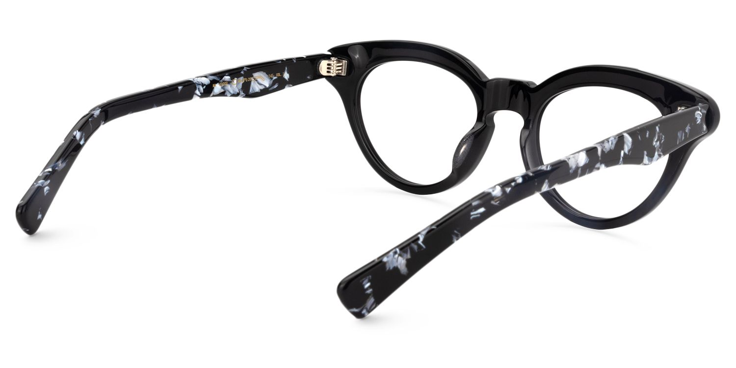 Cat Eye Black Glasses | Zeelool Glasses5