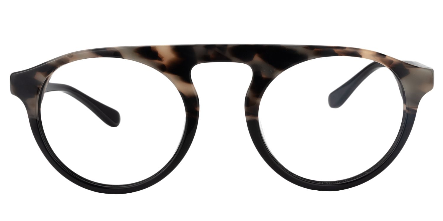 Round Light-Tortoise Glasses | Zeelool Glasses0