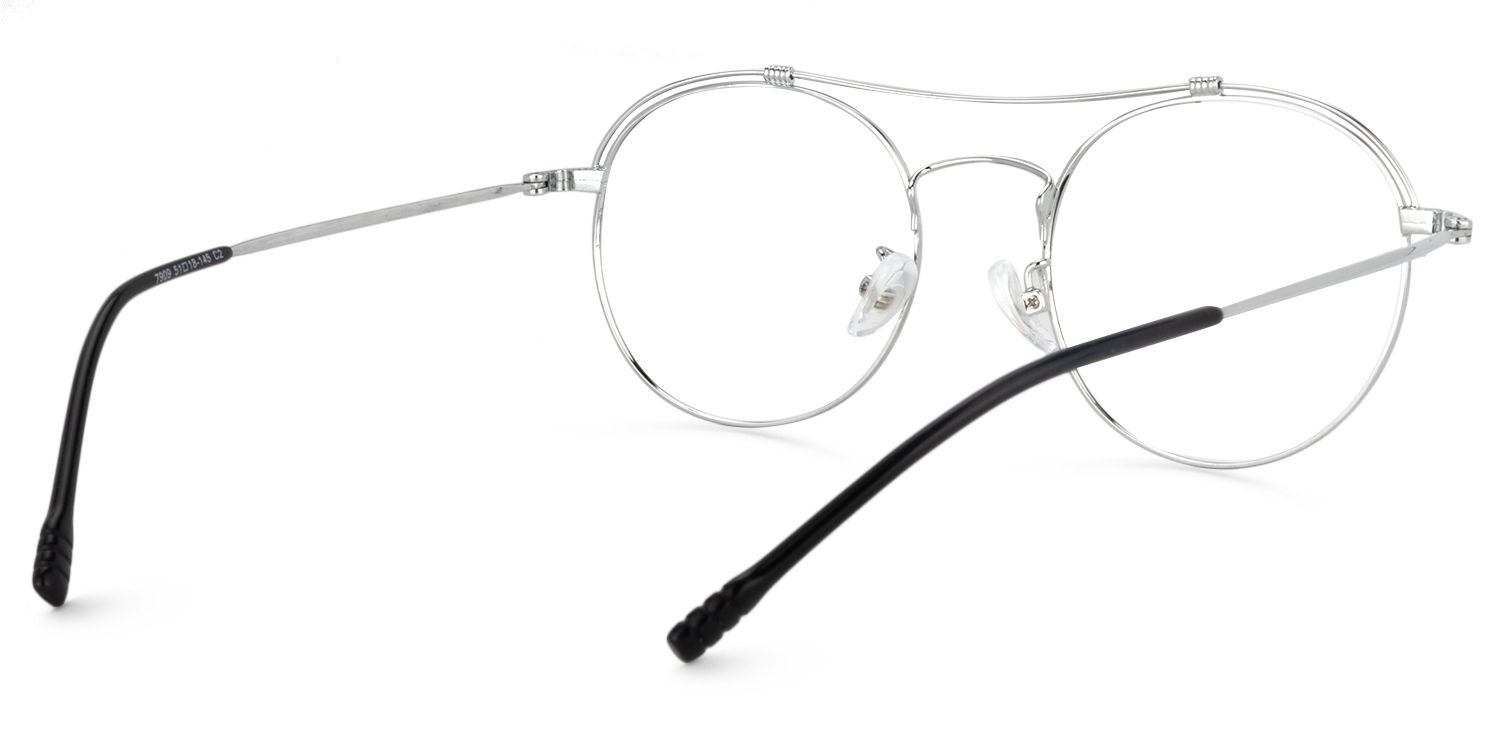 Aviator Black Glasses | Zeelool Glasses5