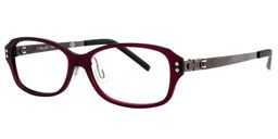 Arabela Rectangle Red Glasses4