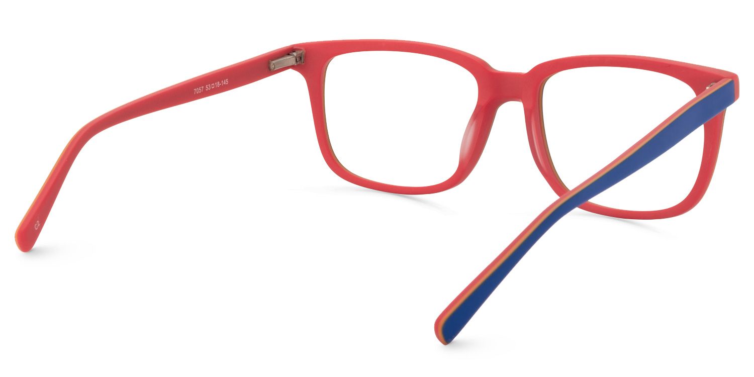 Rectangle Blue Glasses | Zeelool Glasses5