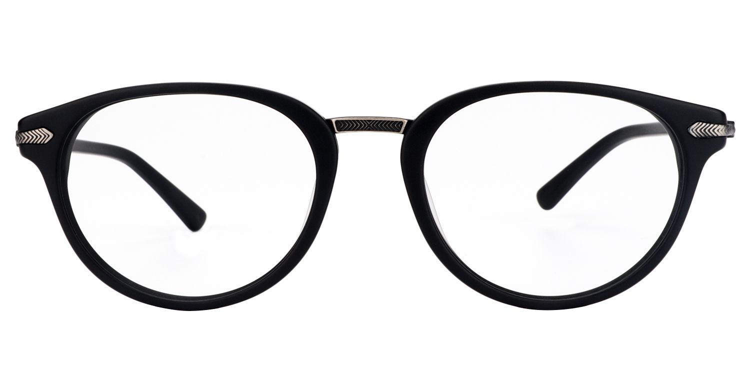 Rectangle Black Glasses | Zeelool Glasses0