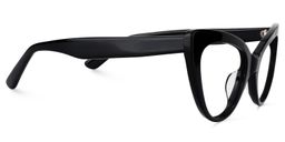 Claudette Cat Eye Black Glasses3