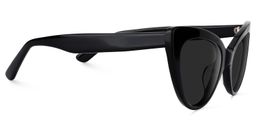 Claudette Black Cat eye Sunglasses2