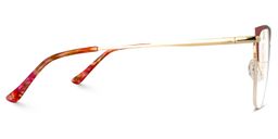 Clive Cat Eye Red Glasses3