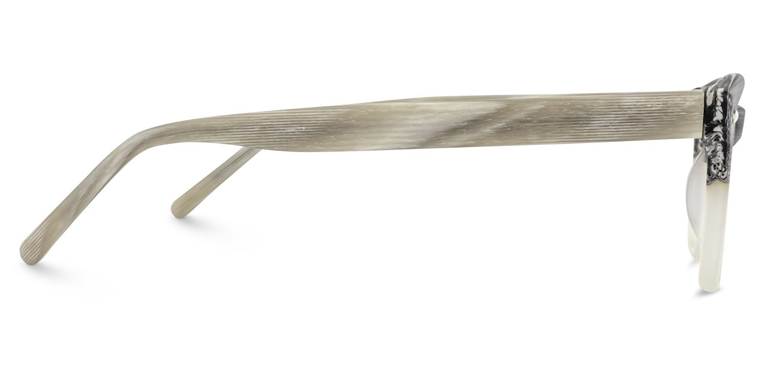 Square Gray Glasses | Zeelool Glasses3