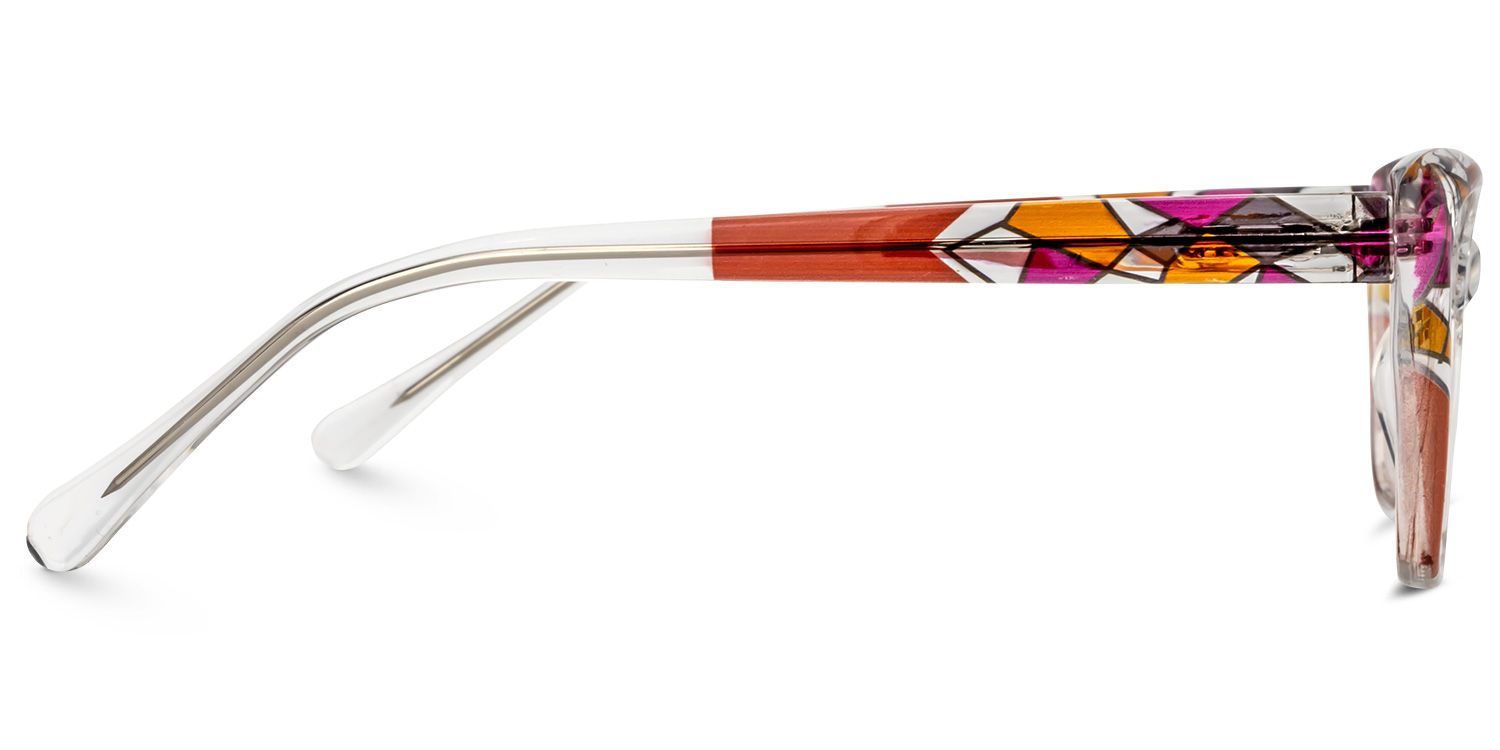 Cat Eye Clear Glasses | Zeelool Glasses3