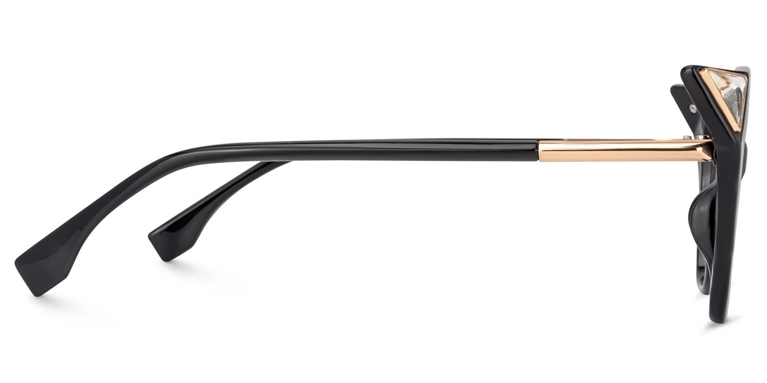 Cat Eye Black Glasses | Zeelool Glasses3