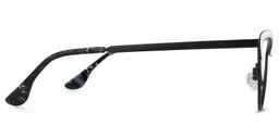 Darleen Cat Eye White Glasses3