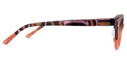 Doherty Cat Eye Red Glasses3