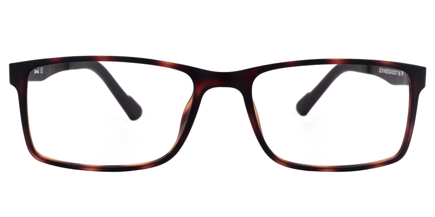 Rectangle Tortoise Glasses | Zeelool Glasses0