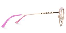 Donald Cat Eye Pink Glasses3