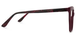 Drake Butterfly Dark-Red Glasses3