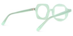 Menin Geometric Light-Green Glasses3