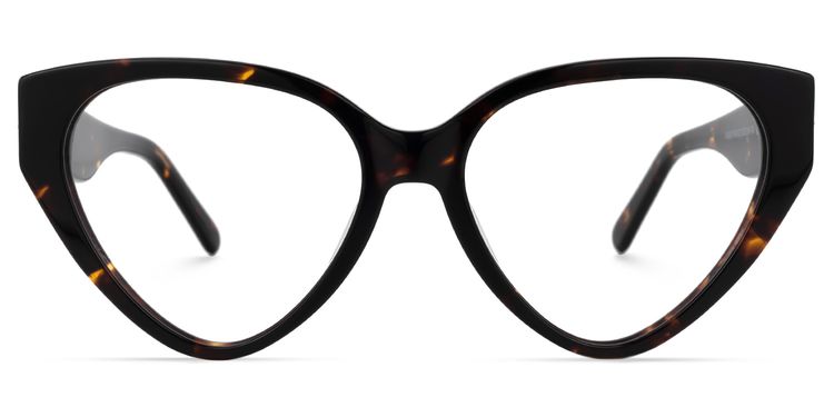 Marshea Geometric Tortoise Glasses