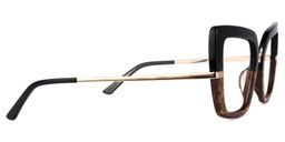 Natalin Square Black Glasses2