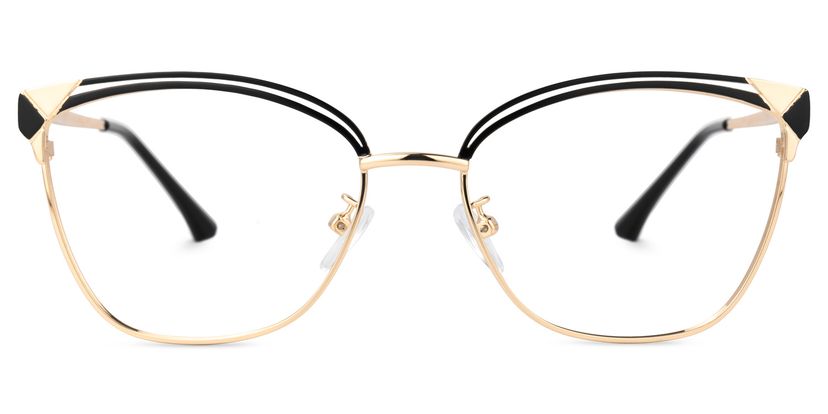 Exey Cateye Black Glasses