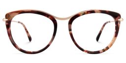 Munnerlyn Cateye Red-Tortoise Glasses0