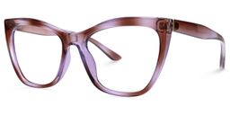 Ashton Cateye Purple Glasses1