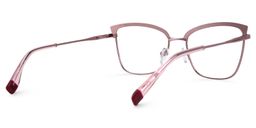 Myra Cateye Red Glasses2