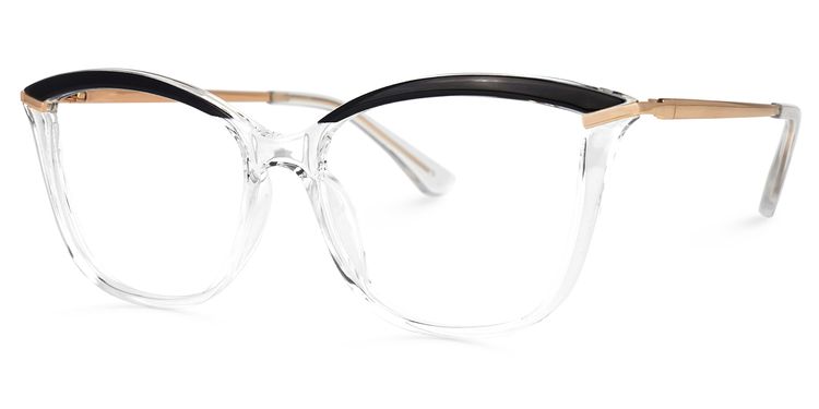 Bethea Cateye Clear Glasses