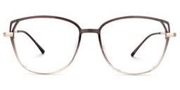 Haygood Cateye Purple Glasses0