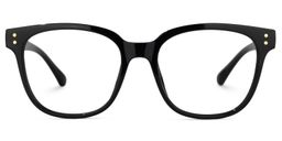 Aenid Square Black Glasses0