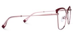 Myra Cateye Red Glasses3