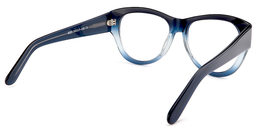 Isaac Round Dark Blue Glasses5