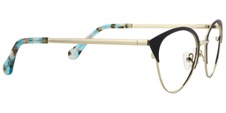 Nelly Cat Eye Black Glasses5