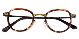 Adolph Round Tortoise Glasses1