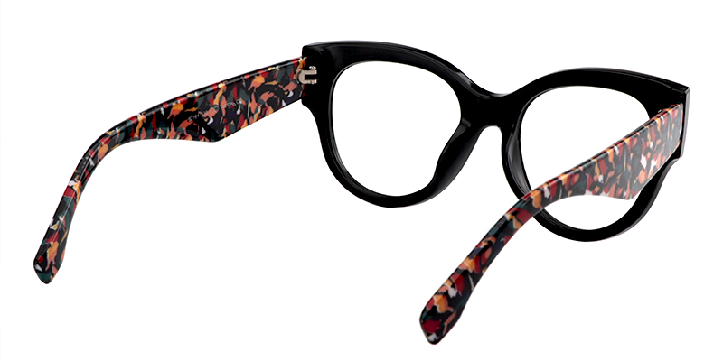Round Black Eyeglasses5