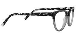 Jarvis Round Black-Clear Glasses4