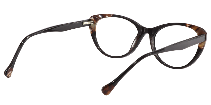 Cateye Brown Glasses | Zeelool Eyeglasses5