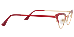 Mignon Cateye Red Glasses4