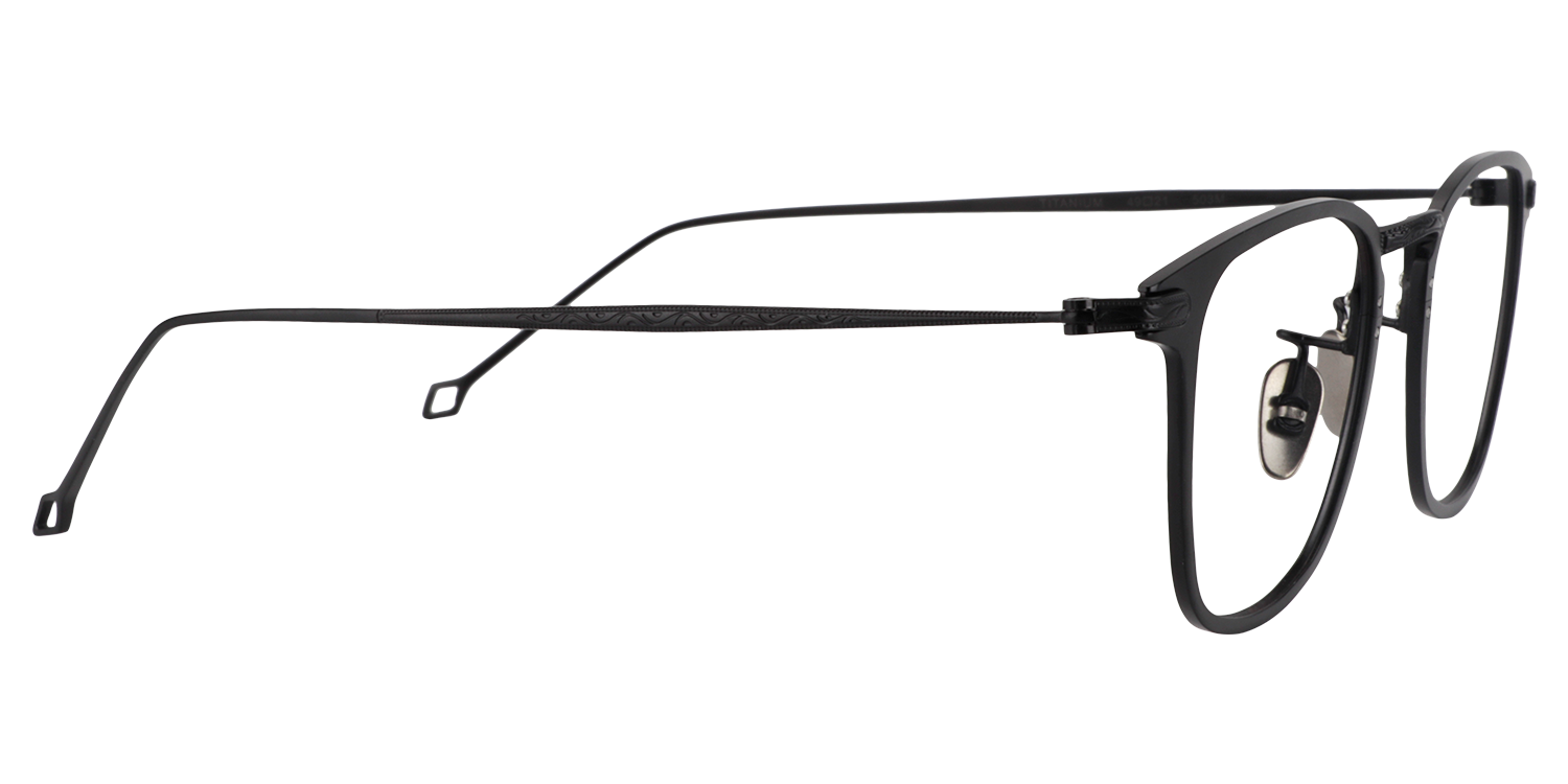 Square Black Glasses | Zeelool Glasses4