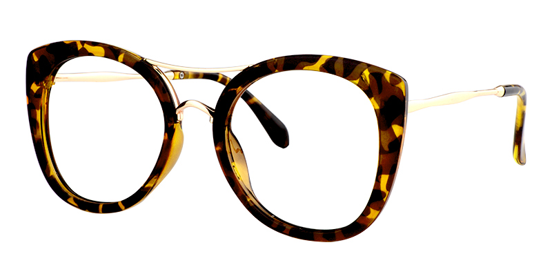 Aviator Tortoise Glasses | Zeelool Eyeglasses2
