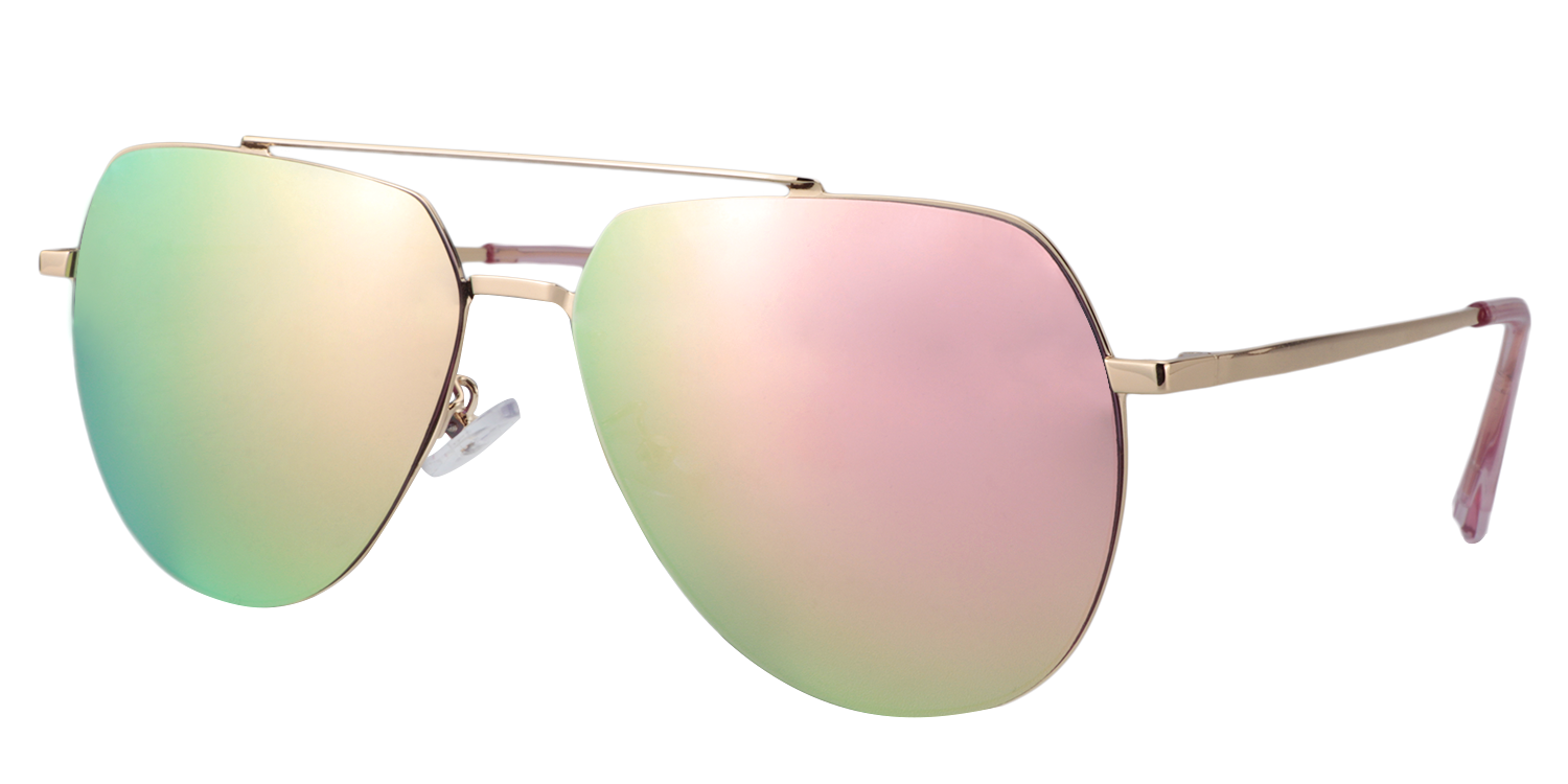Geometric Pink Sunglasses | Zeelool Sunglasses2