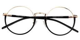 Bing Round Black Glasses1