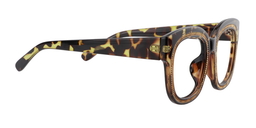 Elinor Square Tortoise-Gold Glasses4